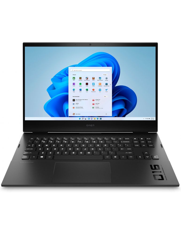 OMEN by HP 16-b0021nq Notebook 40,9 cm (16.1") Quad HD Intel Core i7 16 Giga Bites DDR4-SDRAM 512 Giga Bites SSD NVIDIA