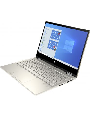 HP Pavilion x360 14-dw0057na Hibrid (2 în 1) 35,6 cm (14") Ecran tactil Full HD Intel® Core™ i7 16 Giga Bites DDR4-SDRAM 512 Hp 