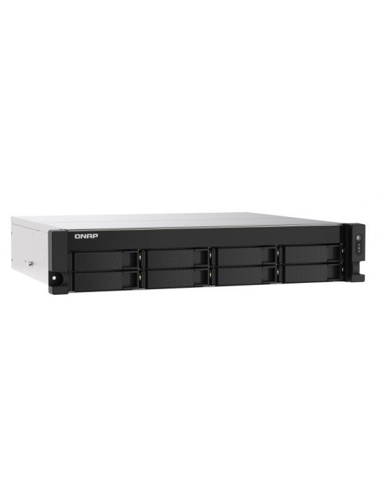 QNAP TS-873AU-RP-4G NAS & servere de stocare a datelor Cabinet metalic (2U) Ethernet LAN Negru, Gri V1500B Qnap - 4