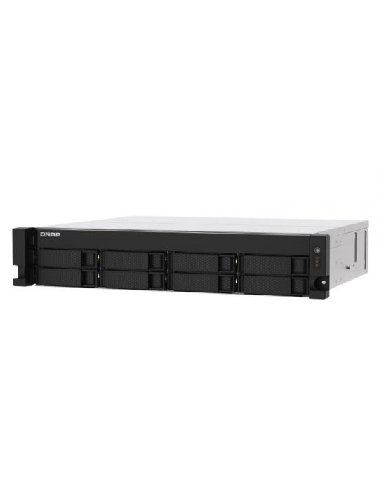 QNAP TS-873AU-RP-4G NAS & servere de stocare a datelor Cabinet metalic (2U) Ethernet LAN Negru, Gri V1500B Qnap - 5
