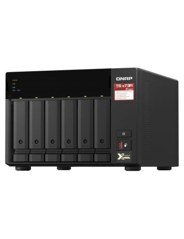 QNAP TS-673A-8G NAS & servere de stocare a datelor Tower Ethernet LAN Negru V1500B Qnap - 3