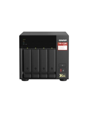 QNAP TS-473A NAS Tower Ethernet LAN Negru V1500B Qnap - 1 - Tik.ro