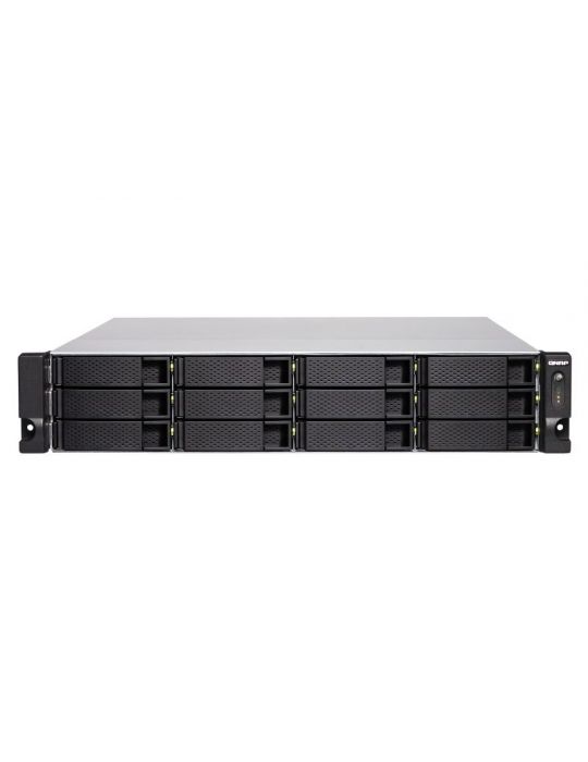 QNAP TS-1283XU-RP NAS Cabinet metalic (2U) Ethernet LAN Negru E-2124 Qnap - 1