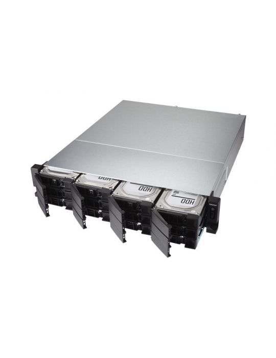 QNAP TS-1283XU-RP NAS Cabinet metalic (2U) Ethernet LAN Negru E-2124 Qnap - 2