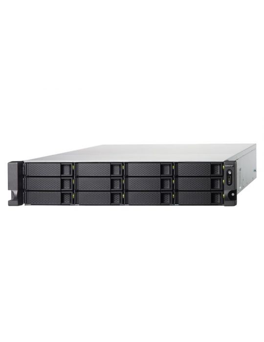 QNAP TS-1283XU-RP NAS Cabinet metalic (2U) Ethernet LAN Negru E-2124 Qnap - 6