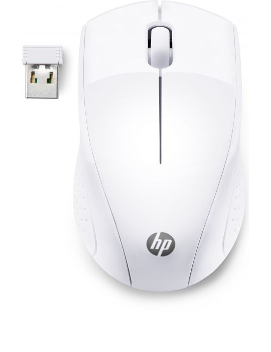HP Mouse wireless 220 (alb ca zăpada) Hp - 1