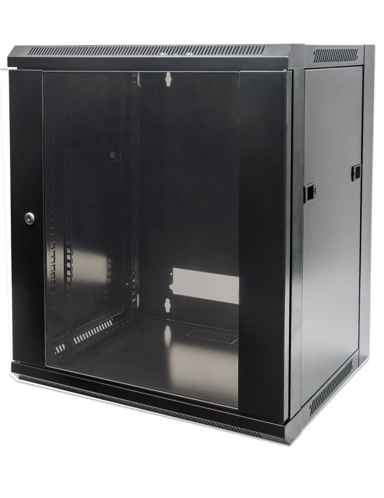 Intellinet 711937 rack-uri 15U Raft montat pe perete Negru
