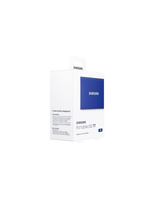 Samsung Portable SSD T7 1000 Giga Bites Albastru Samsung - 10