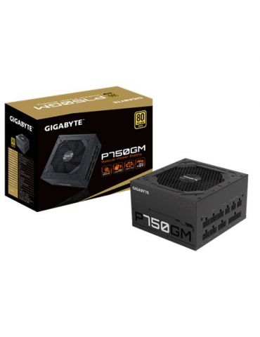 Gigabyte P750GM unități de alimentare cu curent 750 W 20+4 pin ATX ATX Negru Gigabyte - 7
