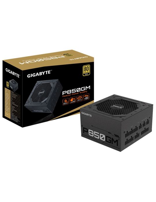 Gigabyte P850GM unități de alimentare cu curent 850 W 20+4 pin ATX ATX Negru Gigabyte - 7