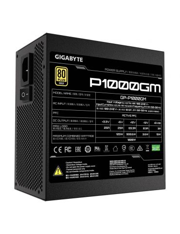 Gigabyte P1000GM unități de alimentare cu curent 1000 W 20+4 pin ATX Negru Gigabyte - 5