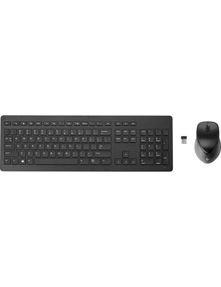 HP 950MK tastaturi RF fără fir QWERTY US Internațional Negru