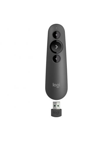 Logitech R500 Laser Presentation Remote prezentatori wireless Bluetooth/RF Grafit Logitech - 4