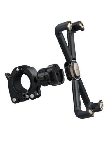 Suport bicicleta/motocicleta baseus quick pt smartphone fixare de bare de diferite dimensiuni negru suqx-01 - 6953156206878 Base