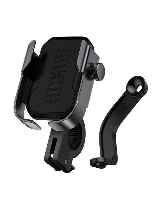 Suport bicicleta/motocicleta baseus armor pt smartphone fixare de bare de diferite dimensiuni negru sukja-01 - 6953156217546 Bas