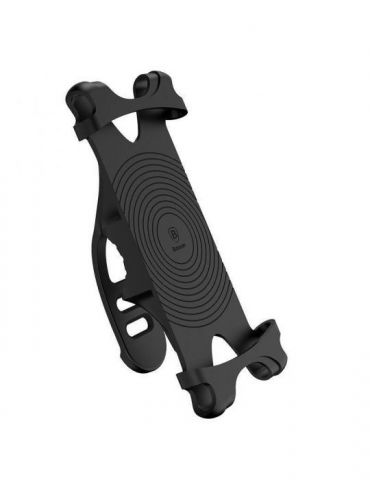 Suport bicicleta baseus miracle pt smartphone fixare de bare de diferite dimensiuni negru sumir-by01 - 6953156258884 Baseus - 1 - Tik.ro