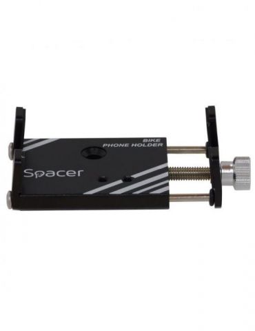 Suport bicicleta spacer pt. smartphone fixare de ghidon metalic black cheie de montare  spbh-metal-bk Spacer - 1