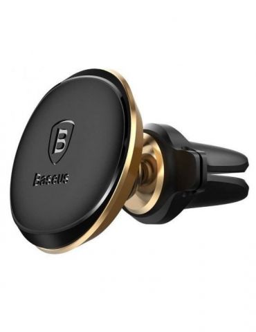 Suport auto baseus magnetic pt. smartphone fixare bord in grila de ventilatie rotire 360 grade in partile laterale are 2 prin Ba - Tik.ro