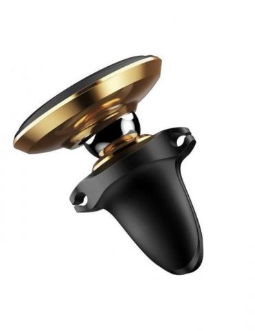 Suport auto baseus magnetic pt. smartphone fixare bord in grila de ventilatie rotire 360 grade in partile laterale are 2 prin Ba