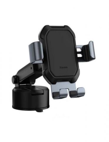 Suport auto baseus simplism pt. smartphone fixare parbriz sau bord prin ventuza metalic negru suyl-tk01 - 6953156226326 Baseus - - Tik.ro