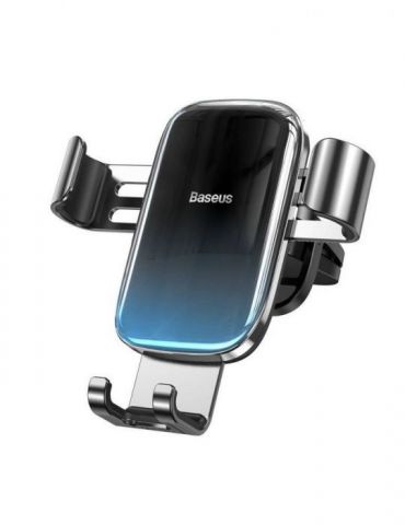 Suport auto baseus glaze gravity pt. smartphone fixare grila ventilatie negru suyl-lg01 - 6953156222731 Baseus - 1 - Tik.ro