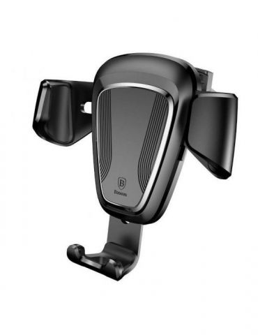 Suport auto baseus gravity pt. smartphone fixare grila ventilatie negru suyl-01 - 6953156257344 Baseus - 1 - Tik.ro