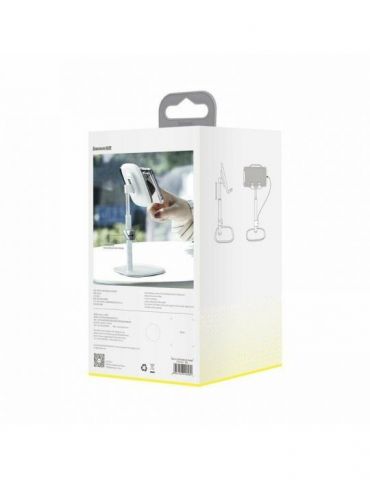 Suport telefon baseus literary youth pt. smartphone reglaj telescopic pentru birou negru suwy-a01 - 6953156216969 Baseus - 1