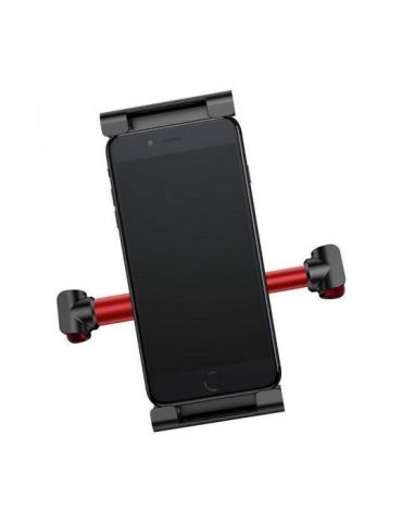Suport auto baseus pt. smartphone sau tableta fixare pe tetiera ofera posibilitatea reglarii unghiului de vizionare pe vertic Ba