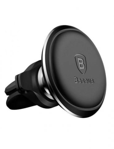 Suport auto baseus magnetic pt. smartphone fixare bord in grila de ventilatie rotire 360 grade in partile laterale are 2 prin Ba