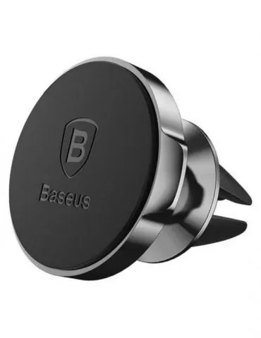 Suport auto baseus small ears pt. smartphone fixare grila ventilatie unghi reglabil negru suer-a01 - 6953156253025 Baseus - 1 - Tik.ro