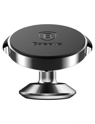 Suport auto baseus small ears pt. smartphone fixare bord prin lipire unghi reglabil negru suer-b01 - 6953156253063 Baseus - 1