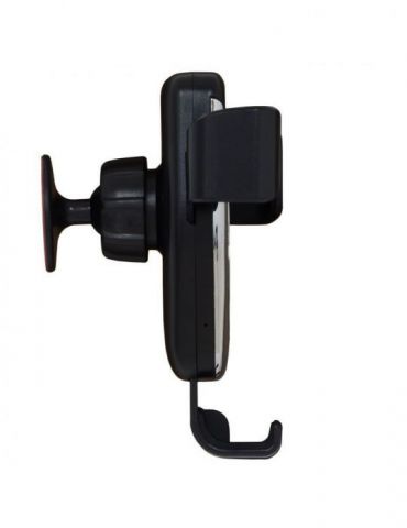 Suport auto si incarcator wireless spacer pt. smartphone  2 in 1 fixare in grilaj incarcare wireless qi 10w spaa-autochg-01 Spac
