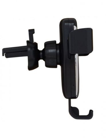 Suport auto si incarcator wireless spacer pt. smartphone  2 in 1 fixare in grilaj incarcare wireless qi 10w spaa-autochg-01 Spac