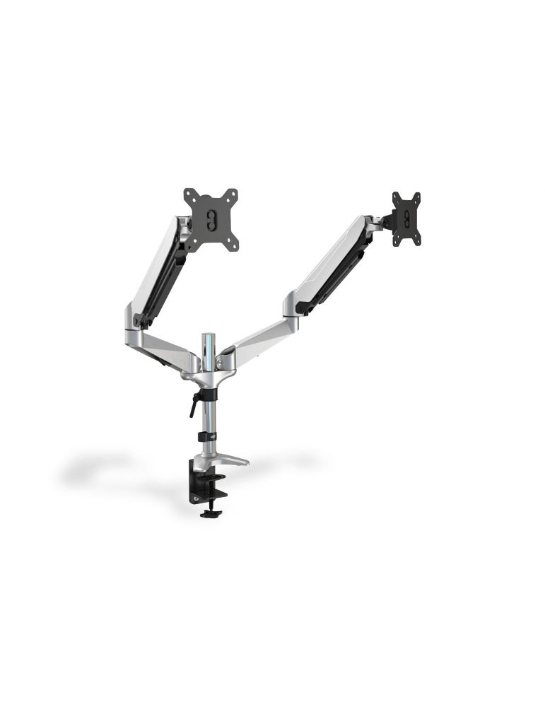 Digitus dual display desktop with gas spring stand 2 tft/lcd up to 27inch vesa 75x75mm 100x100mm max.8kg black da-90353