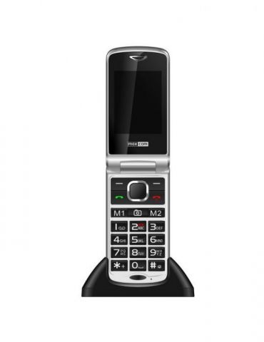 Telefon mm831 single sim 2.4 3g black + stand incarare mm831 black (include tv 0.5lei) Maxcom - 1 - Tik.ro