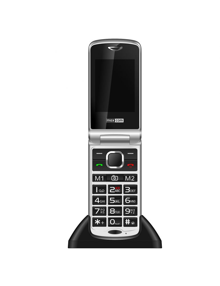 Telefon mm831 single sim 2.4 3g black + stand incarare mm831 black (include tv 0.5lei)