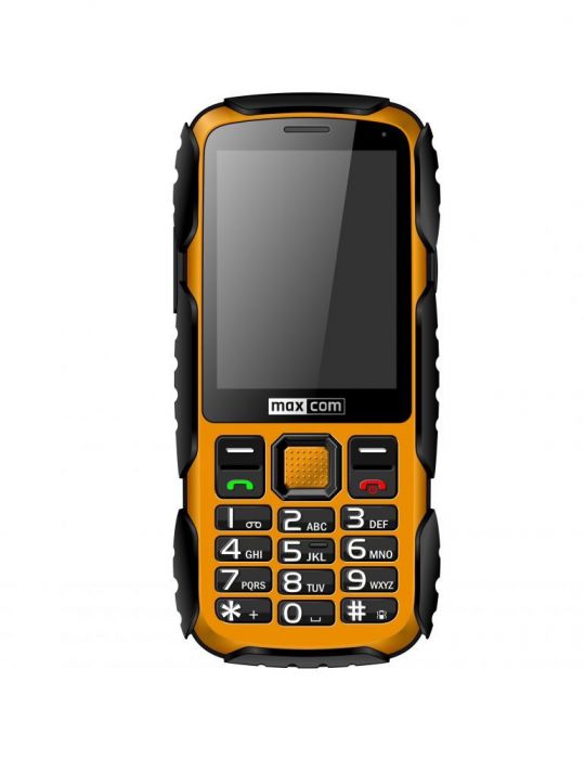 Telefon mm920 ip67 single sim 2.8 2g yellow mm920 yellow (include tv 0.5lei) Maxcom - 1