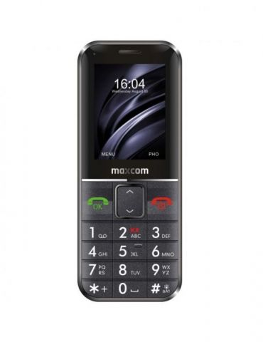 Telefon mm735 single sim (cu tracker gps incorp) +  bratara sos ip67 mm735 black (include tv 0.5lei) Maxcom - 1