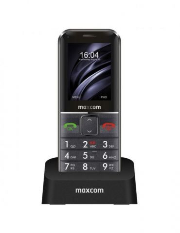 Telefon mm735 single sim (cu tracker gps incorp) +  bratara sos ip67 mm735 black (include tv 0.5lei) Maxcom - 1