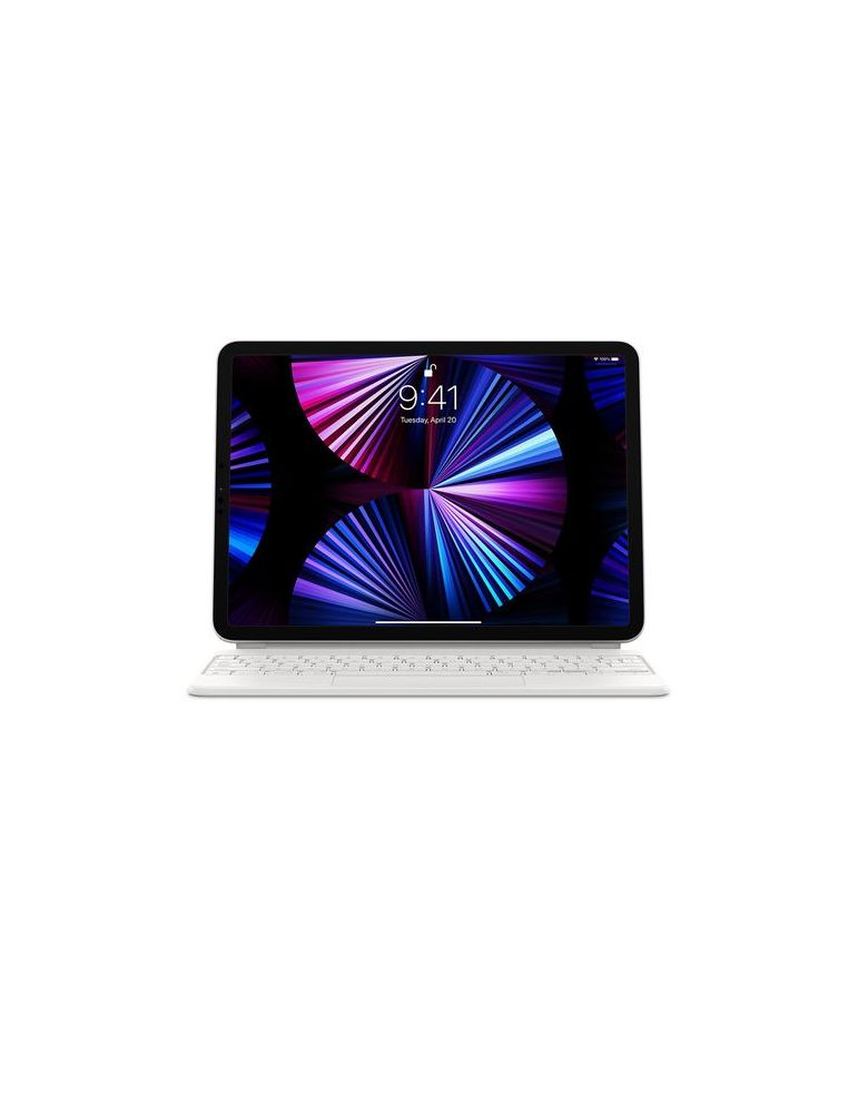Apple magic keyboard for ipad pro 11-inch (3rd) and ipad air (4th) - international english - white mjqj3z/a (include tv 0.8le