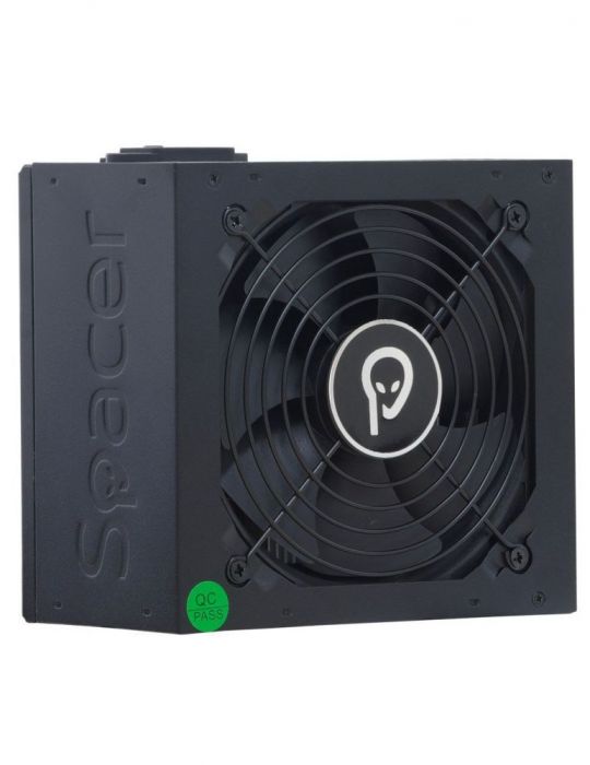 Sursa spacer true power tp600 (600w for 600w gaming pc) fan 120mm 1x pci-e (6) 5x s-ata 1x p8 (4+4) retail box spps-tp-600  ( Sp