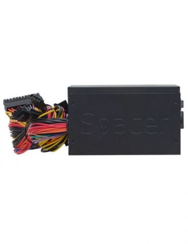 Sursa spacer true power tp500 (500w for 500w gaming pc) fan 120mm 1x pci-e (6) 5x s-ata 1x p8 (4+4) retail box spps-tp-500  ( Sp