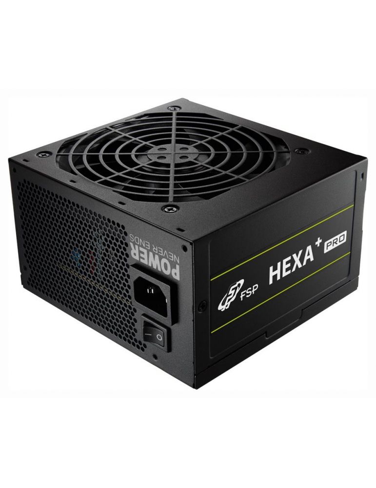 Sursa fortron hexa+ pro 500 w atx 12v v2.4 fan 120 mm x 1 80 plus hexa+ pro 500 (include tv 1.75lei)