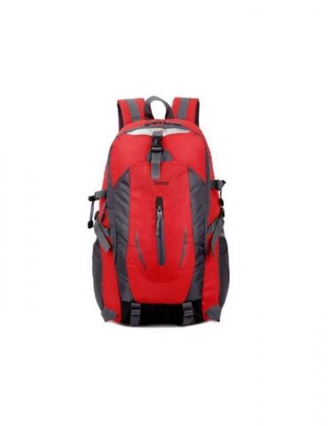 Rucsac spacer pt. notebook de max. 15.6 2 compartimente buzunar frontal x 2 buzunar lateral x 2  nylon rosu/gri rio  spb-rio- Sp