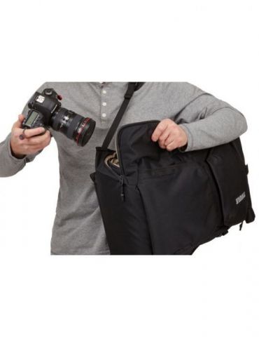 Rucsac pt. camera dslr covert nb thule rolltop buzunar frontal x 2 | buzunar intern | buzunar lateral | buzunar dorsal 32l bl Th