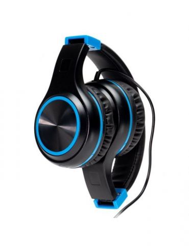 Casti  spacer cu fir standard utilizare multimedia microfon pe fir pliabile banda ajustabila conectare prin jack 3.5 mm x 2 n Sp