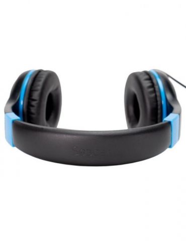 Casti  spacer cu fir standard utilizare multimedia microfon pe fir pliabile banda ajustabila conectare prin jack 3.5 mm x 2 n Sp