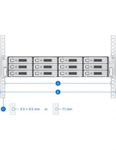 Rail kit synology rks-02 rks-02 Synology - 1