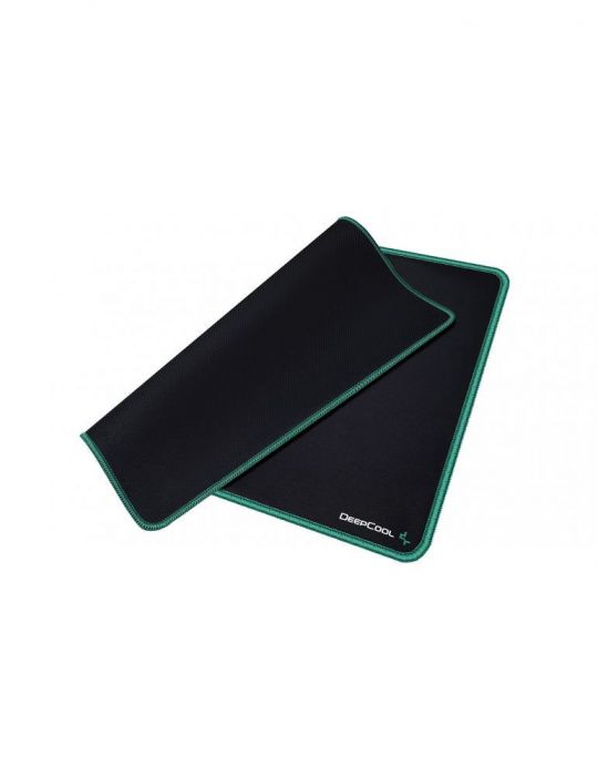 Mouse pad deepcool r-gm810-bknnnl-g gaming cauciuc si material textil 450 x 400 x 3 mm gm810 Deepcool - 1