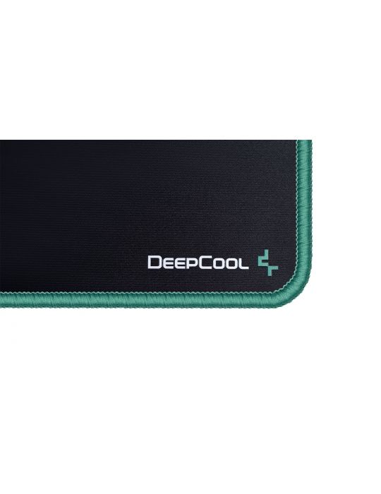 Mouse pad deepcool r-gm810-bknnnl-g gaming cauciuc si material textil 450 x 400 x 3 mm gm810 Deepcool - 1